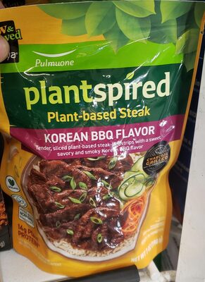 Korean BBQ Flavor Plantspired Plant-Based Steak, Korean BBQ