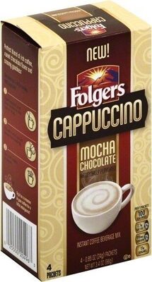 Mocha Chocolate Cappuccino Instant Coffee Beverage Mix, Mocha Chocolate