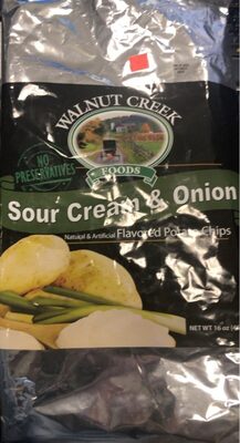 Sour Cream & Onion Potato Chips, Sour Cream & Onion