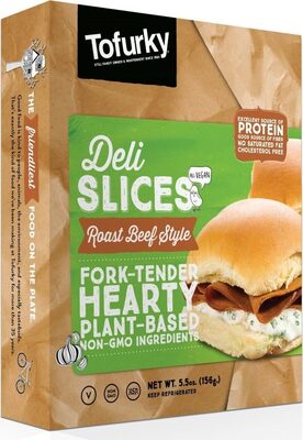 Roast Beef Style Plant-Based Deli Slices, Roast Beef Style