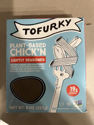 Lightly Seasoned Plant-Based Chick'N, Lightly Seasoned