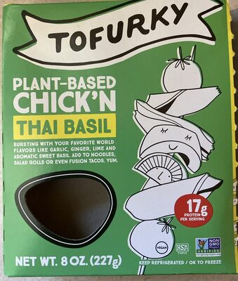 Thai Basil Plant-Based Chick'N, Thai Basil