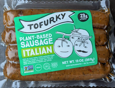 Italian Plant-Based Sausage, Italian