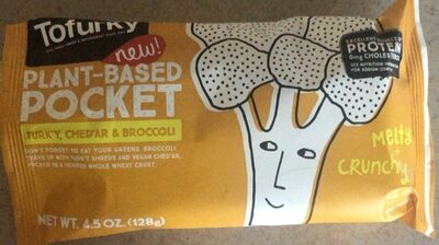 Turk'Y, Ched'Ar & Broccoli Plant-Based Pocket, Turk'Y, Ched'Ar & Broccoli