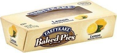 Lemon Flavored Baked Pie, Lemon