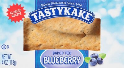 Blueberry Baked Pie, Blueberry