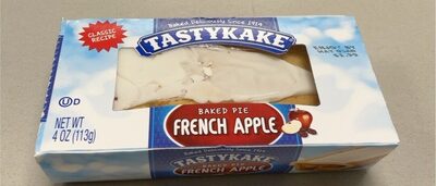 French Apple Baked Pie, French Apple