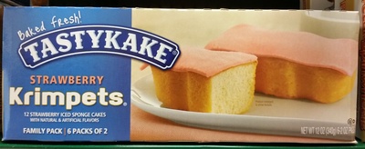 Strawberry Iced Sponge Cakes, Strawberry