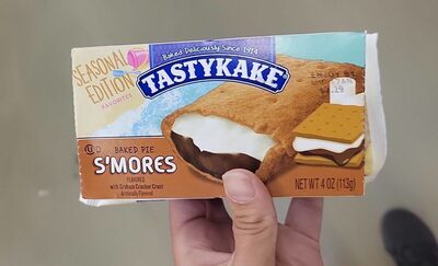 S'Mores Flavored With Graham Cracker Crust Baked Pie