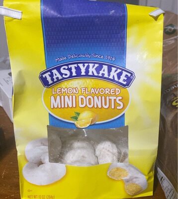 Lemon Flavored Mini Donuts, Lemon