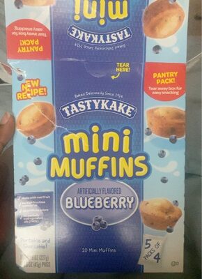 Blueberry Mini Muffins, Blueberry