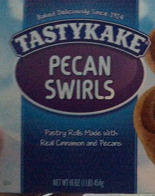 Pecan Pastry Rolls Made With Real Cinnamon And Pecans Swirls, Pecan