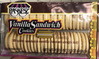 Vanilla Sandwich Cookies, Vanilla