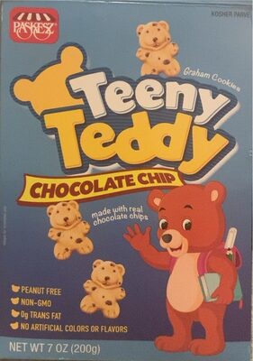 Chocolate Chip Teeny Teddy Graham Cookies, Chocolate Chip