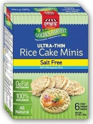 Salt Free Ultra-Thin Rice Cake Minis