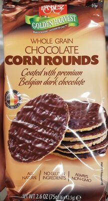Whole Grain Chocolate Corn Rounds, Chocolate