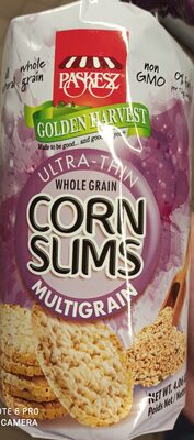 Ultra-Thin Whole Grain Multigrain Corn Slims