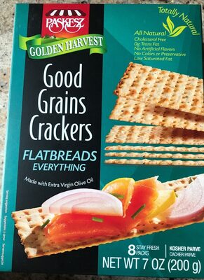 Everything Flatbreads Good Grains Crackers