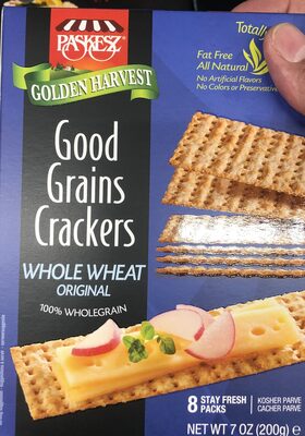 Whole Wheat Original Good Grains Crackers