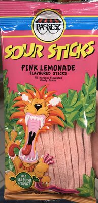 Pink Lemonade Sour Sticks, Pink Lemonade