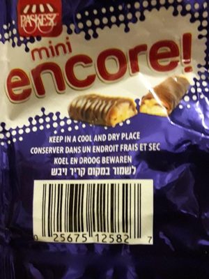 Paskesz Mini Encore!, 9.1 Oz, Milk Chocolate; Caramel