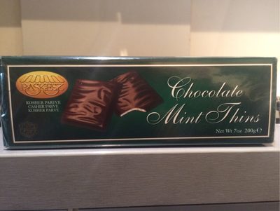 Mint Thins Chocolate, Mint