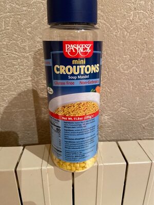 Mini Soup Mandel Gluten Free Croutons