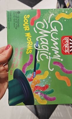 Sour Worms Magic Gummi, Sour Worms