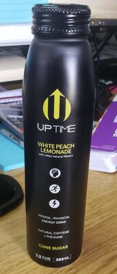 White Peach Lemonade Energy Drink, White Peach Lemonade