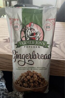 Gingerbread Gourmet Caramel Popcorn, Gingerbread