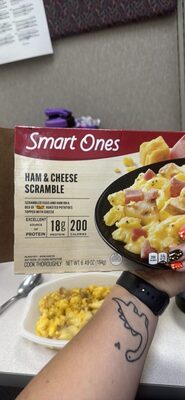 Smart Ones Ham And Cheese Scramble, 6.49 Oz