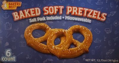Baked Soft Pretzels