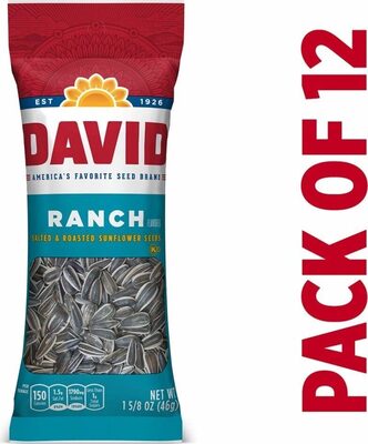David Ranch Sunflower Seeds 1.625 Oz