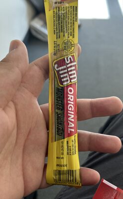 Slim Jim Monster Shortboi Smoked Meat Sticks, Original Flavor, 6g Protein Per Stick, 0.97 oz.