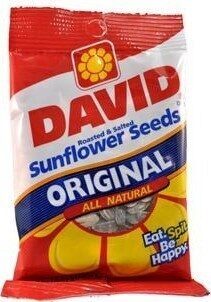 David Original Sunflower Seeds 6/24/1.75 Oz