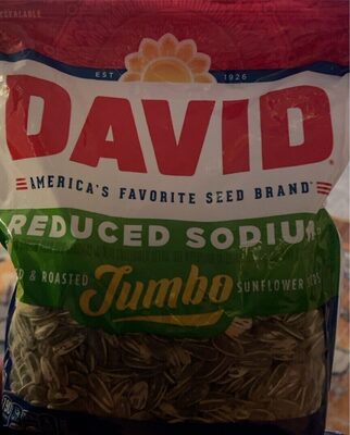 Reduced Sodium Jumbo Salted & Roasted Sunflower Seeds, Reduced Sodium