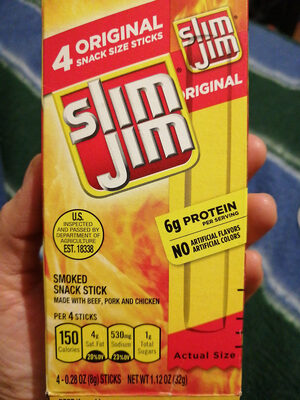 SLIM JIM Original Stick, 1.12 OZ