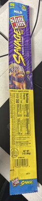 Slim Jim Savage Smoked Meat Sticks, Mild Flavor, High Protein, 3.0 oz.