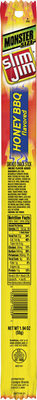 SLIM JIM Honey BBQ Monster Meat Stick