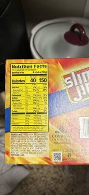 Slim Jim Smoked Meat Sticks, Mild Flavor, 6g Protein Per Serving, Snack Size, 0.28 oz. (46-Count)