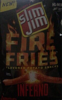 Inferno Fire Fries Potato Snacks, Inferno