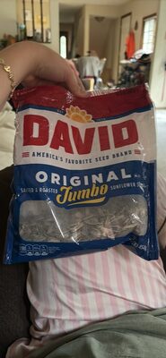 DAVID Jumbo Sunflower Seeds, Original Flavor, 16 oz.