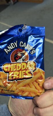 Andy Capp Cheddar Fries 72/0.85 Oz