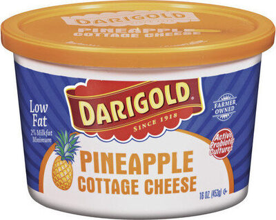 Pineapple Cottage Cheese, Pineapple