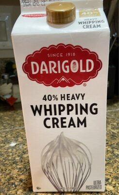 40% Heavy Whipping Cream