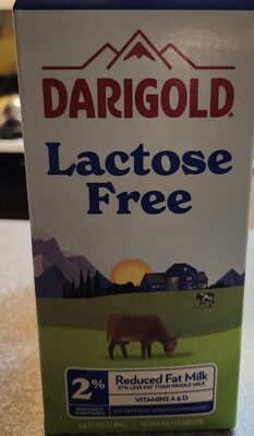 2% Reduced Fat Lactose Free Milk