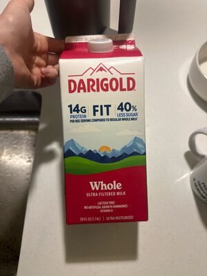 Whole Lactose Free Ultra-Filtered Milk