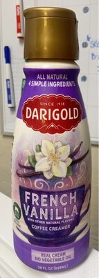 French Vanilla Flavored Coffee Creamer, French Vanilla