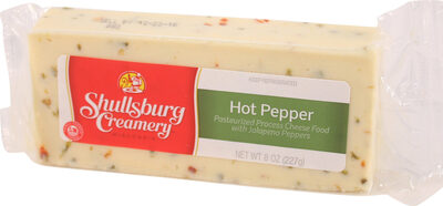 Pasteurized Process Cheese Food With Jalapeno Peppers, Hot Pepper