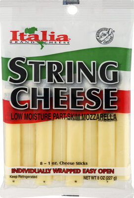 Low Moisture Part-Skim Mozzarella String Cheese